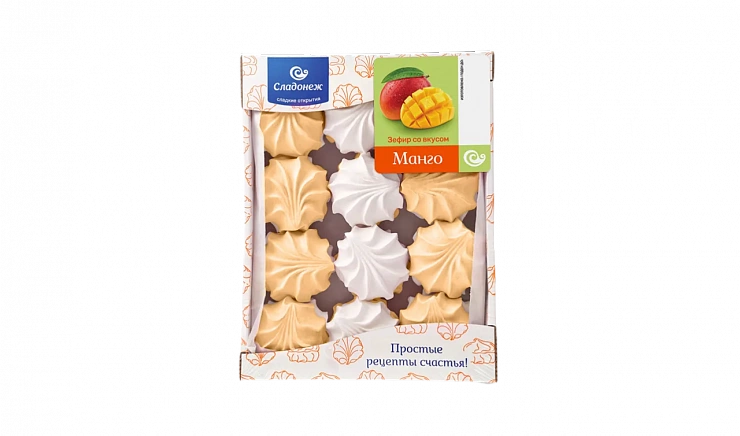 Зефир «Тропический» со вкусом манго