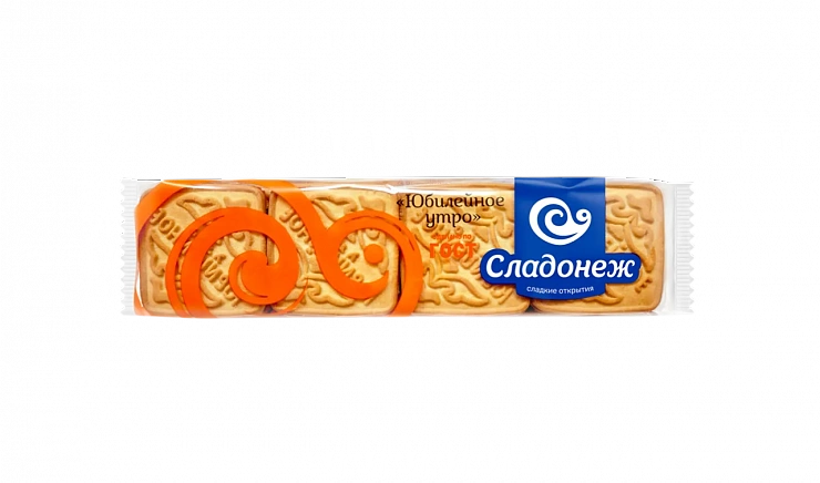Печенье сахарное «Юбилейное утро»